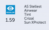 Essilor Stellest Airwear Tint 1.59 Crizal Sun XProtect фото